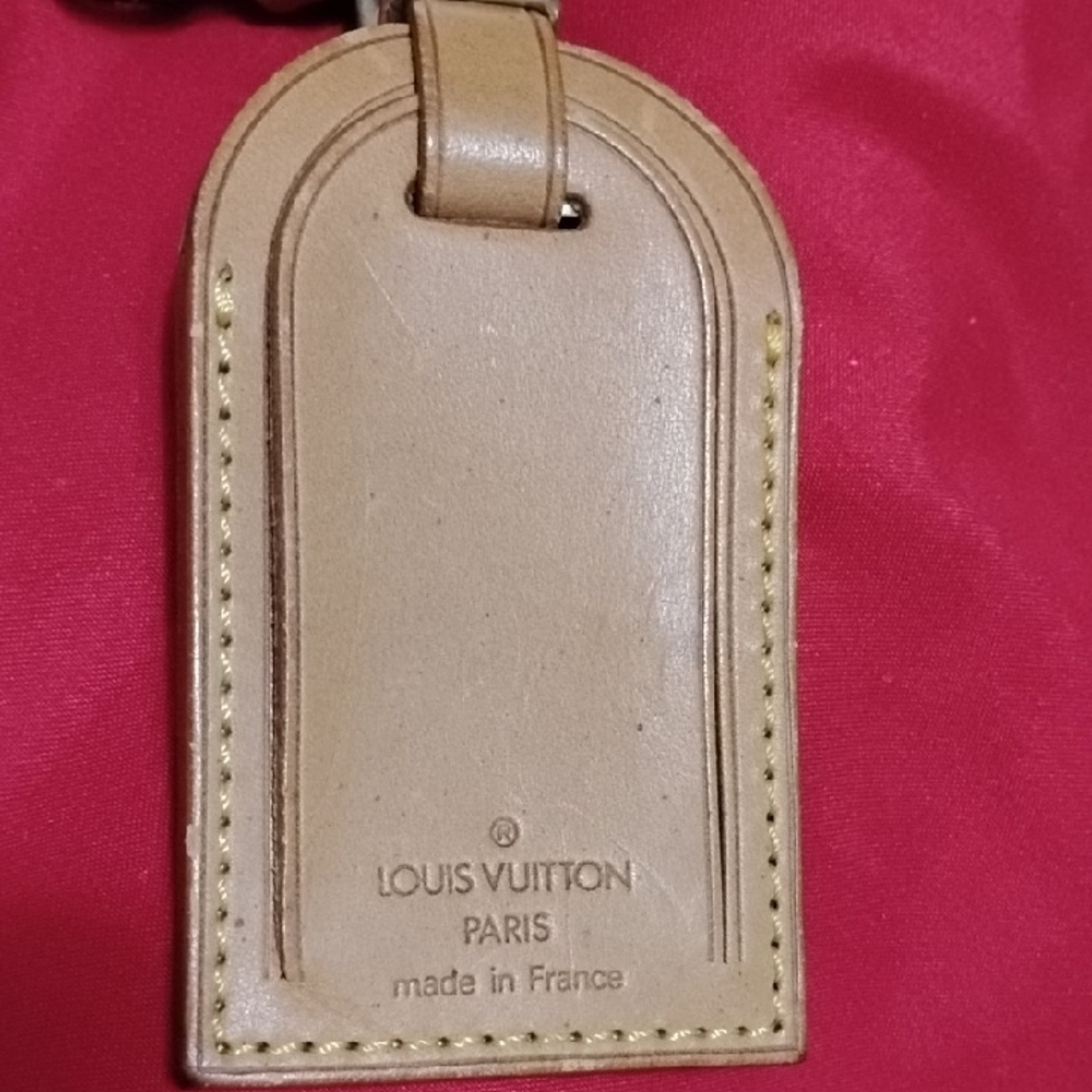 LOUIS VUITTON 3 PIECE SET, VACHETTA, STRAP & POIGNANT TAN LEATHER SET! 💕EUC - Picture 3 of 9